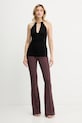 Elisabetta Franchi bluză TK55S56E2 negru AW25