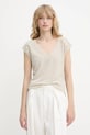 Tričko Morgan hladký béžová DILI