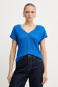 Morgan t-shirt regular niebieski DSAFIR