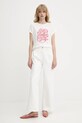 Morgan t-shirt DVITA biały SS25