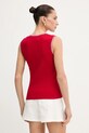 Odzież Morgan top DALBA czerwony