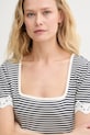 Morgan t-shirt granatowy DELSA