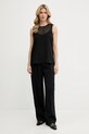Calvin Klein top LV044C178G fekete AW25