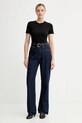 Бавовняна футболка Calvin Klein LV044C216G чорний AW25