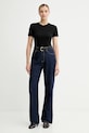 Bavlnené tričko Calvin Klein LV044C216G čierna AW25