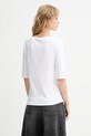 Ρούχα Βαμβακερό μπλουζάκι Calvin Klein LV044C217G λευκό