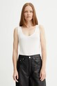 Calvin Klein top beżowy LV044C345G
