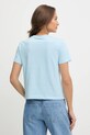 Calvin Klein t-shirt bawełniany LV044C905G niebieski AW25