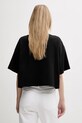 Хлопковая футболка Calvin Klein LV044C903G чёрный AW25