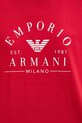 Emporio Armani Underwear t-shirt bawełniany lounge czerwony EW001898.AF15345