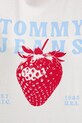 Tommy Jeans tricou din bumbac DW0DW20894 alb
