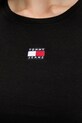 Tommy Jeans top negru DW0DW20896