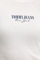 Μπλουζάκι Tommy Jeans DW0DW20899 λευκό