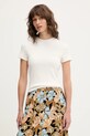 Футболка Tommy Jeans slim бежевый DW0DW20910