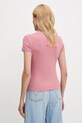Tommy Jeans t-shirt DW0DW20913 rózsaszín AW25