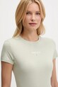 Ruházat Tommy Jeans t-shirt DW0DW20913 zöld