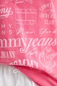 Tommy Jeans t-shirt bawełniany DW0DW20923 różowy
