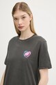 Tommy Jeans t-shirt bawełniany szary DW0DW21358