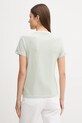 Bavlnené tričko Tommy Jeans DW0DW21388 zelená AW25