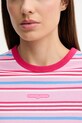 Bavlnené tričko Tommy Jeans ružová DW0DW21391