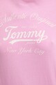 Tričko Tommy Jeans DW0DW21404 ružová