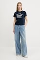 Tommy Jeans t-shirt DW0DW21404 granatowy AW25