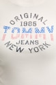 Tommy Jeans t-shirt DW0DW21421 beżowy