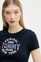 Tommy Jeans t-shirt granatowy DW0DW21421