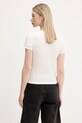 Îmbrăcăminte Tommy Jeans tricou din bumbac DW0DW21422 bej