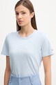 Oblečenie Bavlnené tričko Tommy Hilfiger WW0WW45746 modrá