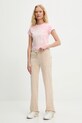 Футболка Juicy Couture JUICY GIRL NEXT DOOR HILTON T-SHIRT JCNCT225457 рожевий AW25
