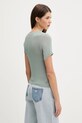 Ruházat Juicy Couture t-shirt SHEER FITTED TEE JCWCT225301 zöld