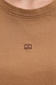 Tommy Hilfiger t-shirt bawełniany brązowy WW0WW45626