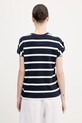 Oblečenie Bavlnené tričko Tommy Hilfiger WW0WW45628 tmavomodrá