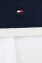 Bavlnené tričko Tommy Hilfiger WW0WW45628 tmavomodrá
