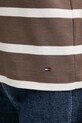 Tommy Hilfiger t-shirt bawełniany WW0WW45628 brązowy