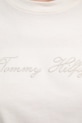 Tommy Hilfiger t-shirt bawełniany WW0WW47210 beżowy