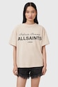 Бавовняна футболка AllSaints AVRI бавовна бежевий W095JC