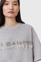 Памучна тениска AllSaints AMELIE W123JC сив AW25