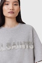 AllSaints t-shirt bawełniany AMELIE W123JC szary AW25