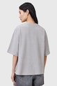 AllSaints t-shirt bawełniany AMELIE szary W123JC