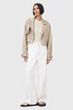 AllSaints t-shirt JUNE W182JC beżowy