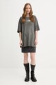Gestuz tricou din bumbac 10910127 gri AW25