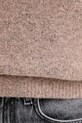 Gestuz sweter wełniany 10909996 pomarańczowy