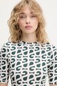 Stine Goya tricou verde SG.PF25.T071.2244