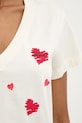 Karl Lagerfeld t-shirt in cotone A3W17017 beige