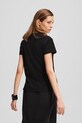 Karl Lagerfeld vászon póló A3W17070 fekete AW25