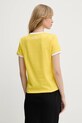 Îmbrăcăminte Karl Lagerfeld tricou din bumbac KL X DISNEY A3W17089 galben