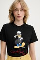 Karl Lagerfeld tricou din bumbac KL X DISNEY negru A3W17090