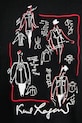 Karl Lagerfeld t-shirt bawełniany A3W17099 czarny